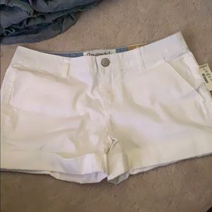 White shorts